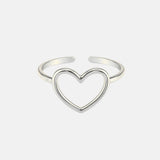 Dayana – Adjustable Open Heart Ring