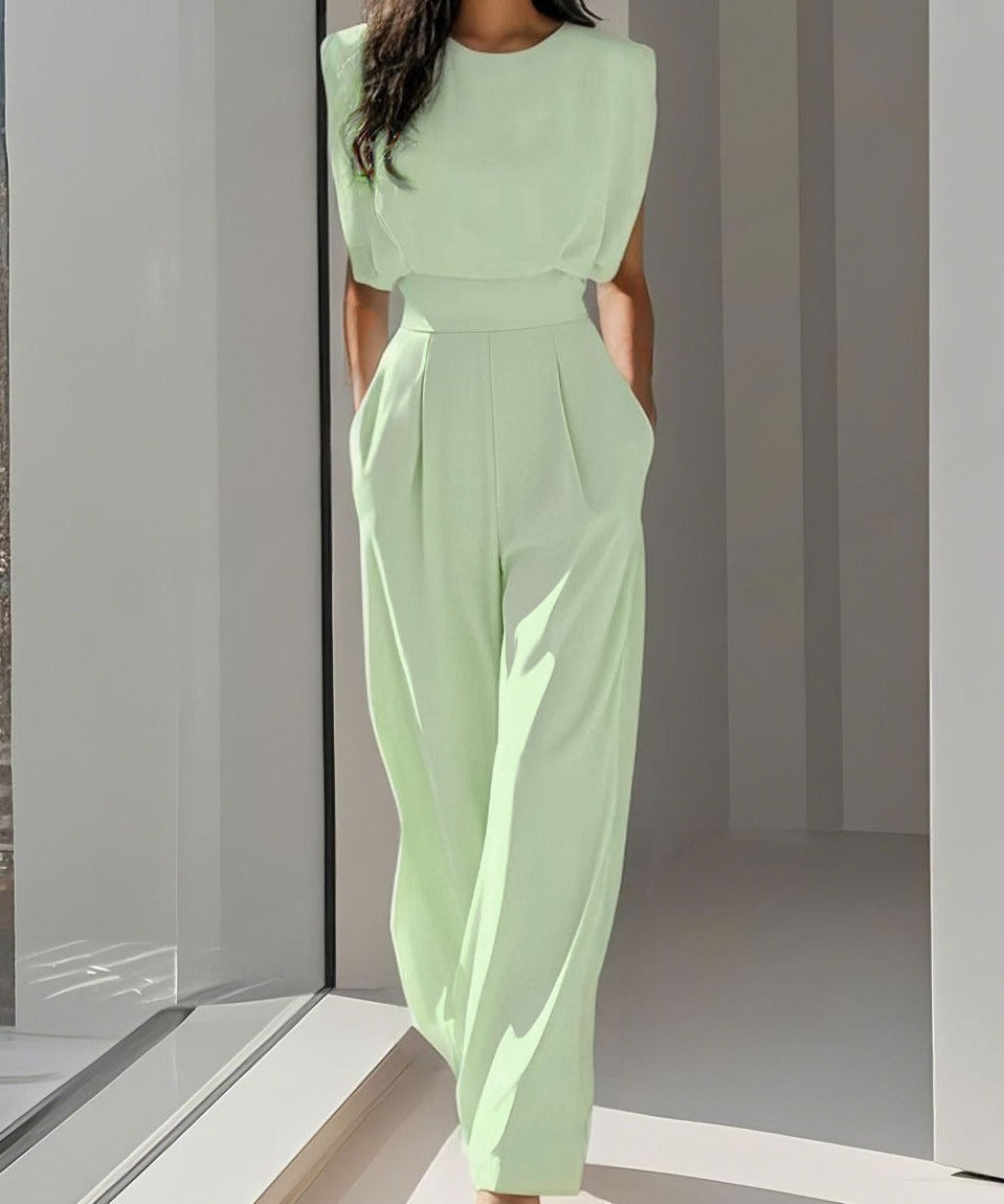 PAQUITA™ - Elegant Sleeveless Summer Jumpsuit