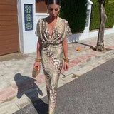 FLORENCE COPPER MIDI DRESS