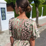FLORENCE COPPER MIDI DRESS
