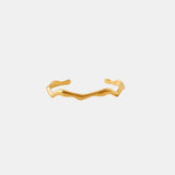 Ethel – Gold Cuff Bangle in Gold