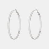 Everlee – Polished Thick Statement Hoop Earrings