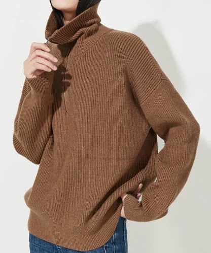 ELODIE™ - Comfy Half-Zip Sweater
