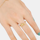 Fernanda – Bow Accent Adjustable Ring