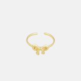 Fernanda – Bow Accent Adjustable Ring