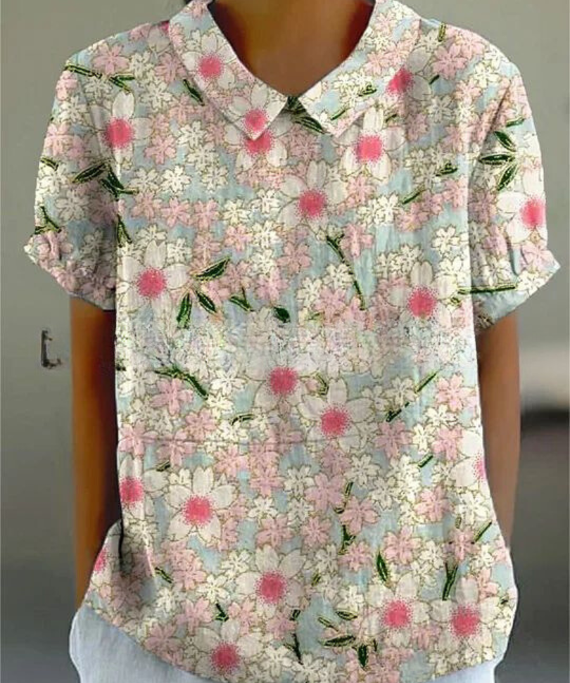 MARLENE™ – Vintage Print Shirt