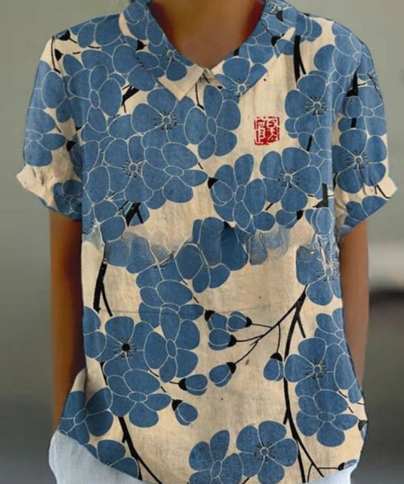 MARLENE™ – Vintage Print Shirt