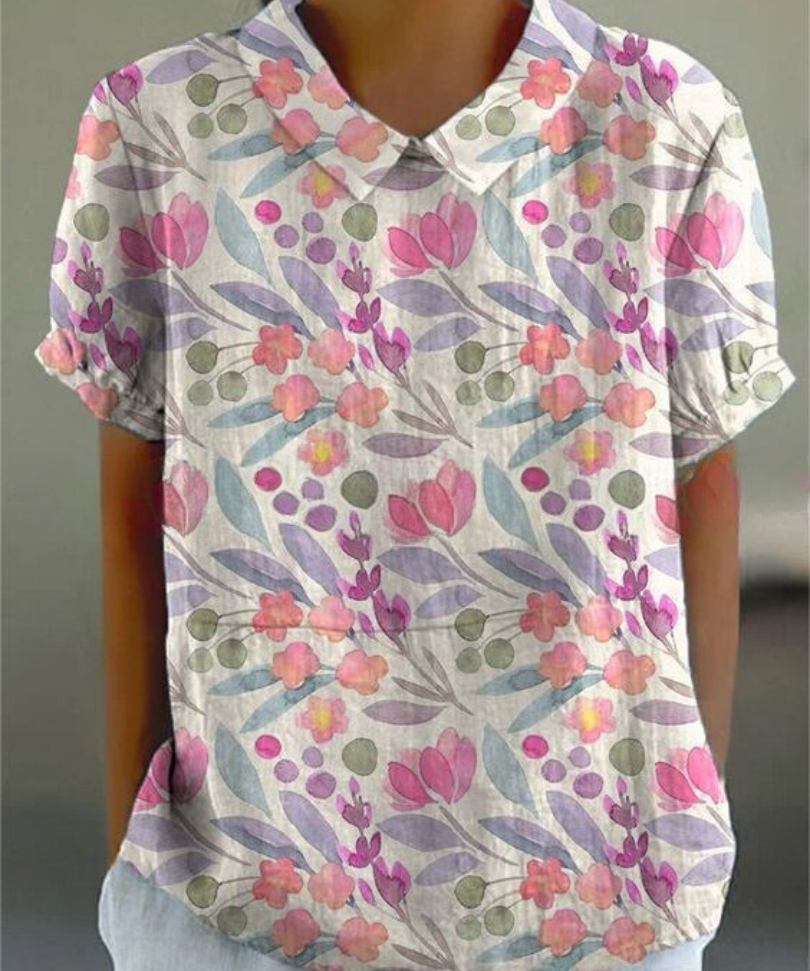 MARLENE™ – Vintage Print Shirt