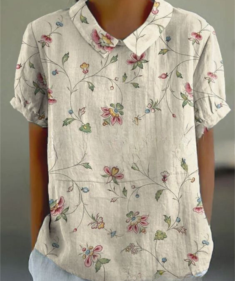 MARLENE™ – Vintage Print Shirt