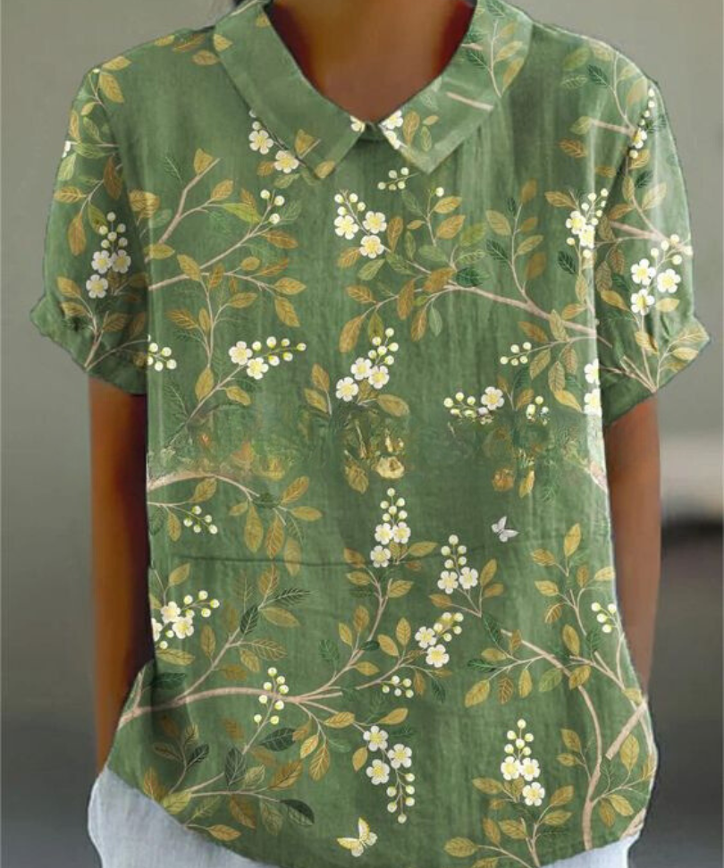 MARLENE™ – Vintage Print Shirt