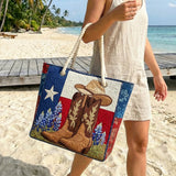 Proudly Handmade Texas Beach Bag