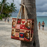 Handmade Beach Bag | Playful Runner