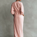 SOFI PURE ELEGANCE V-NECK DRESS