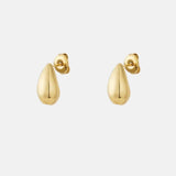 Joy – Minimalist Gold Teardrop Stud Earrings