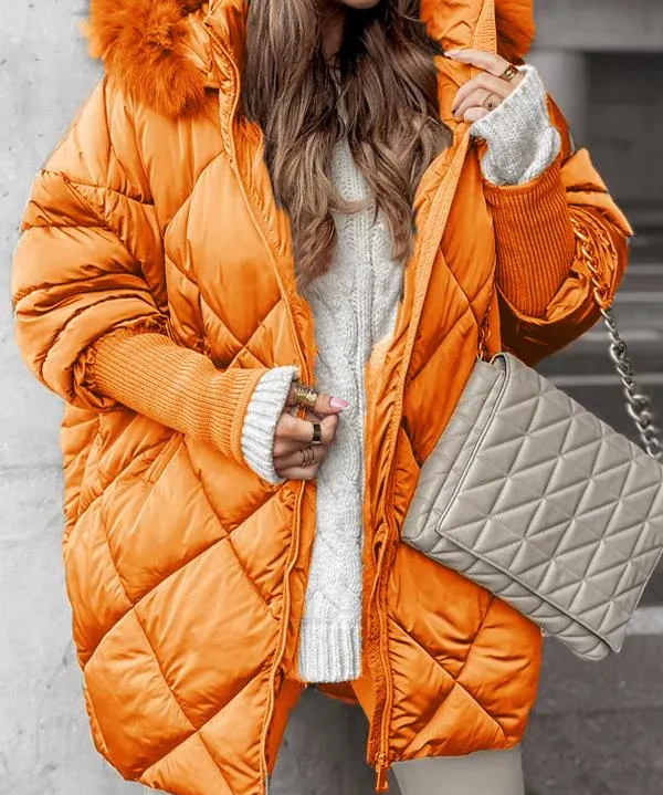 KARINA™ - Quilted Luxe Winter Jacket
