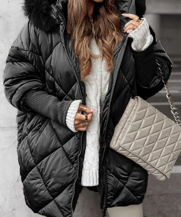 KARINA™ - Quilted Luxe Winter Jacket