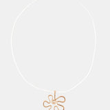 Kaila – Flower Pendant Necklace in Gold