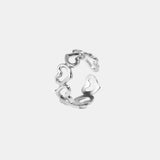 Kaliah – Minimalist Open-Heart Ring