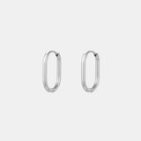 Kora – Oval Hoop Earrings