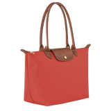 Longchamp - Medium Le Pliage Tote, Tomato