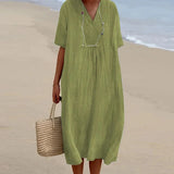 KARINA™ - Relaxed Fit Midi Dress