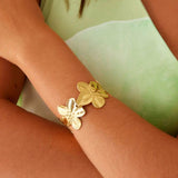 Lovely – Flower Bracelet in Gold