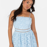 Maya Blue Floral Cami Midi Dress