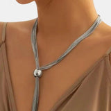 Milla – Gold Tassel Necklace