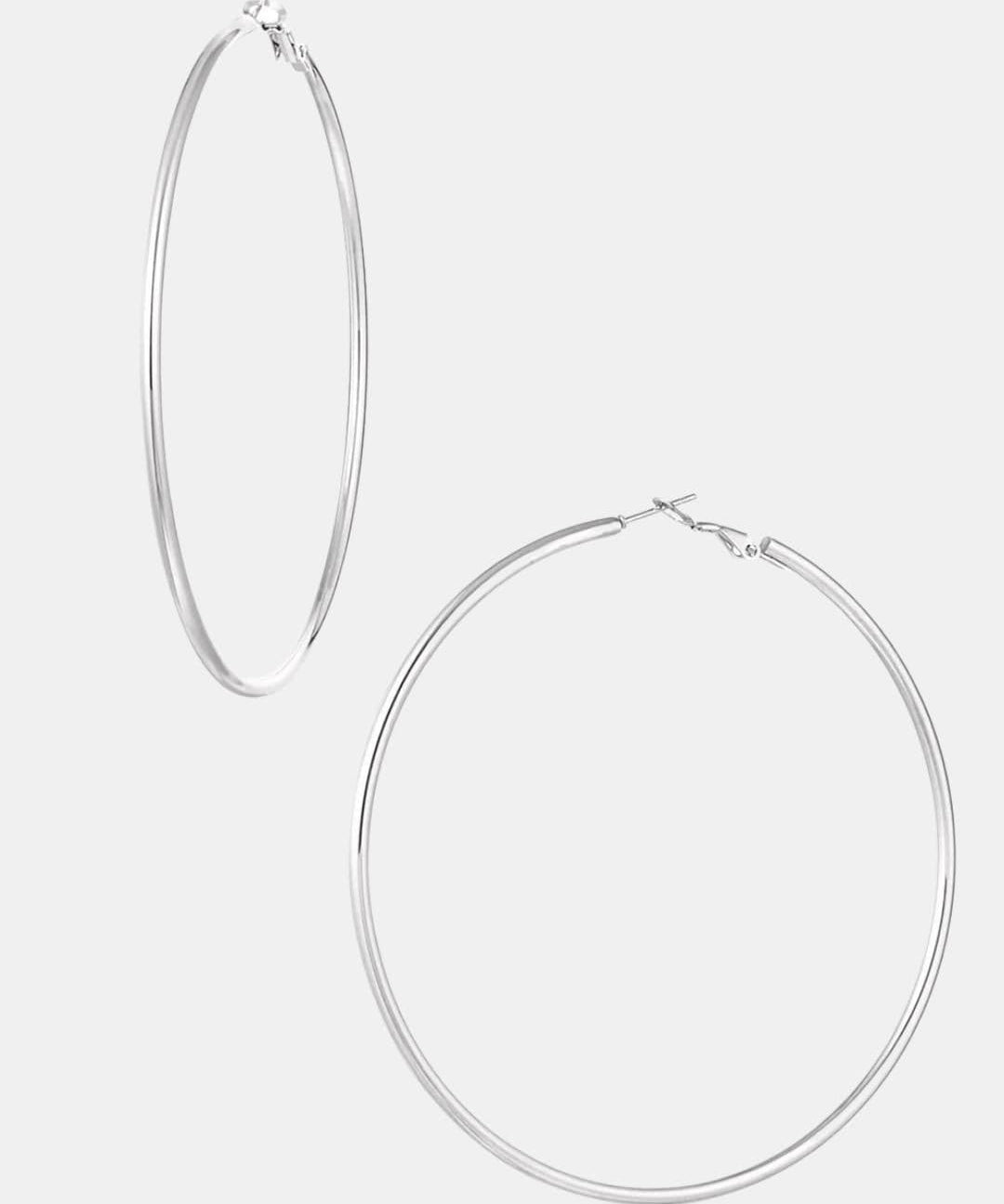Miracle – Sleek Extra-Large Statement Hoop Earrings
