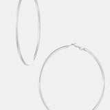 Miracle – Sleek Extra-Large Statement Hoop Earrings