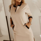 NADIA™ |  Chic Midi Dress