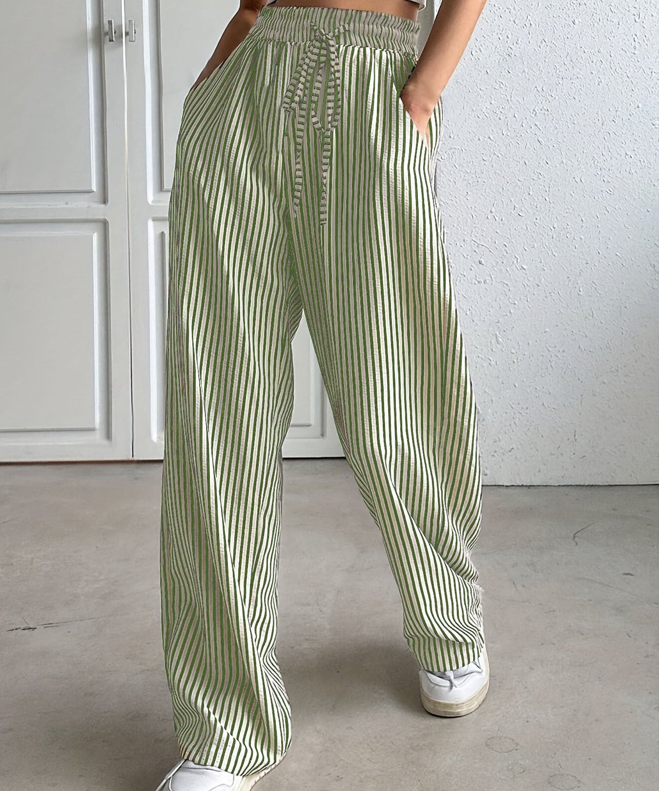 TAITE™ - Simple Summer Striped Relaxed Fit Buttom