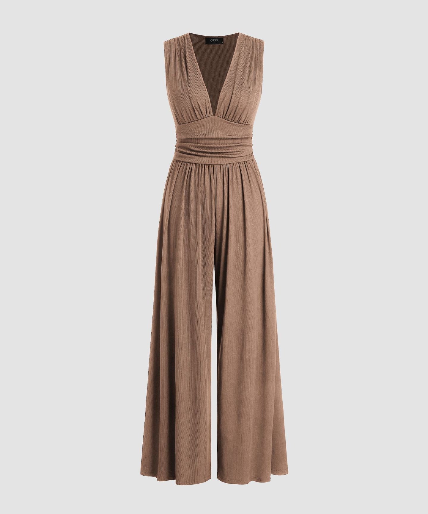 CHARITY – Chic Sleeveless Wide-Leg Jumpsuit