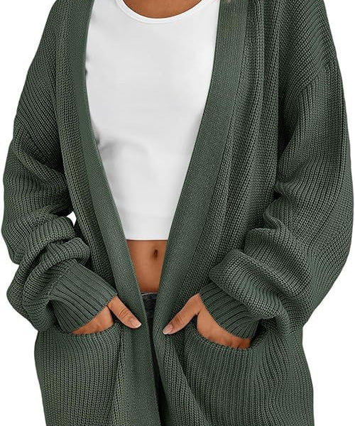 HANSEL™ - Lightweight Loose V-Neck Cardigan