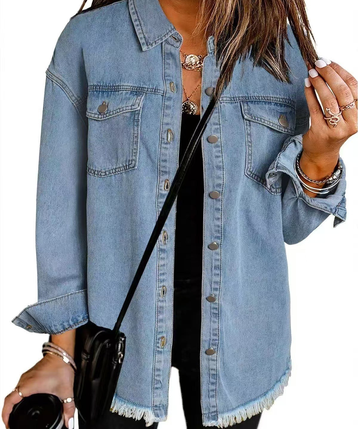 ROXANE™ - Classic Everyday Denim Jacket