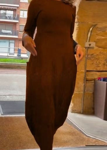 CORA™ - Casual Chic Midi Dress
