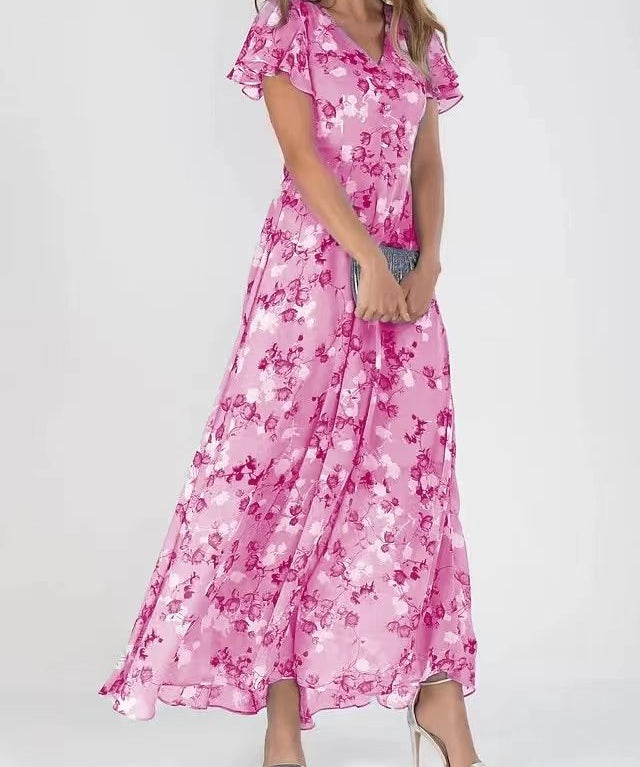 BRENDA™ – Flowing Floral Maxi Dress