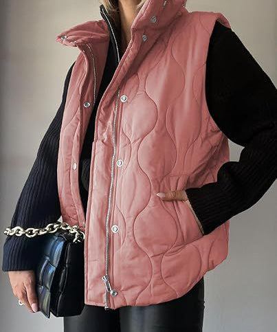 DARCY™ - Chic Lightweight Button-Up Puffer Vest