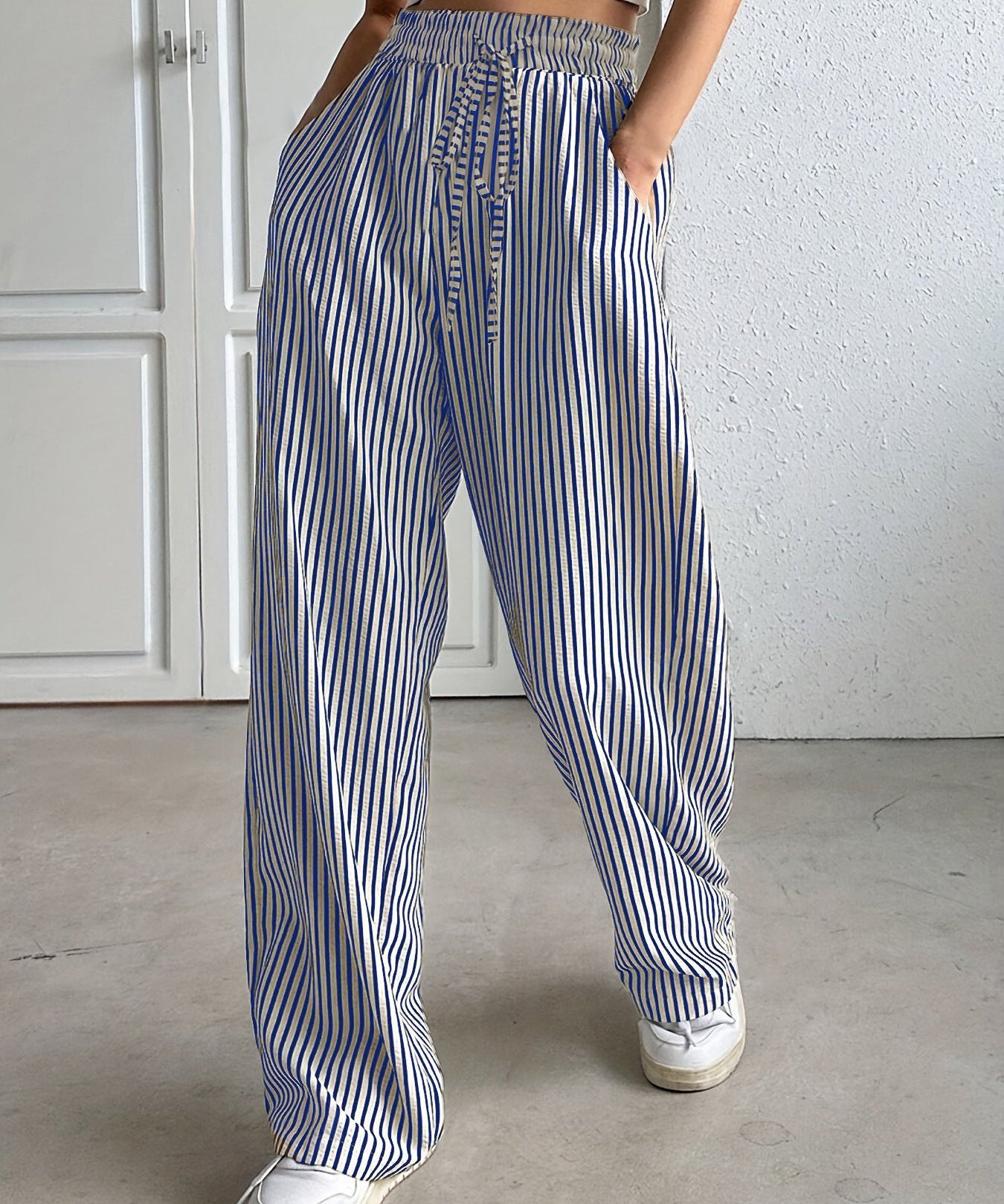 TAITE™ - Simple Summer Striped Relaxed Fit Buttom