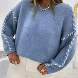 SERAH™ - Casual Round Neck Long Sleeve Sweater