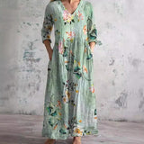 ALINA BLOSSOM MIDI DRESS