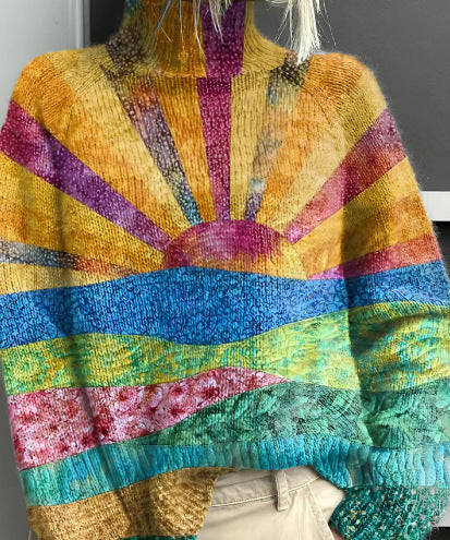 ZINNIA™ - Sunshine Turtleneck Sweater