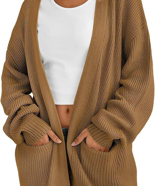 HANSEL™ - Lightweight Loose V-Neck Cardigan