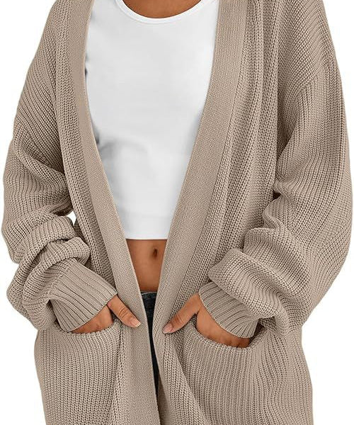 HANSEL™ - Lightweight Loose V-Neck Cardigan
