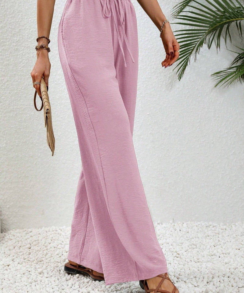 NIKU™ - Casual Wide Leg Drawstring Pants