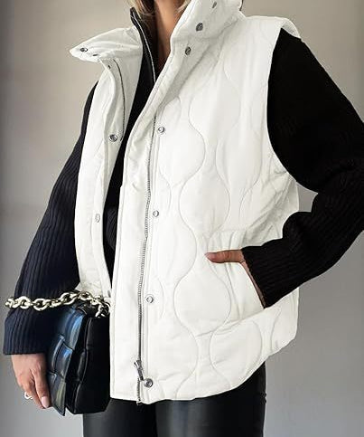 LIBBY™ - Women's Casual Puffer Quilted Oversize Lightweight Vest