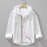 CASA LINEN HOODIE