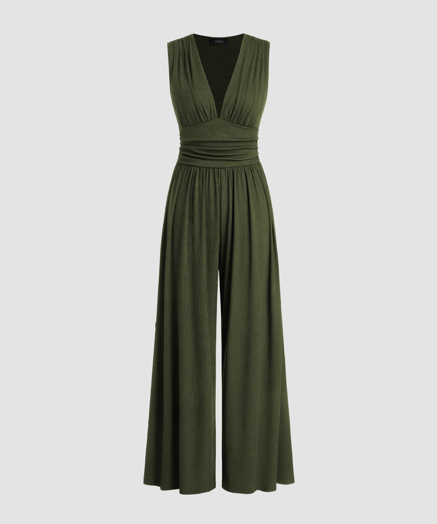 CHARITY – Chic Sleeveless Wide-Leg Jumpsuit