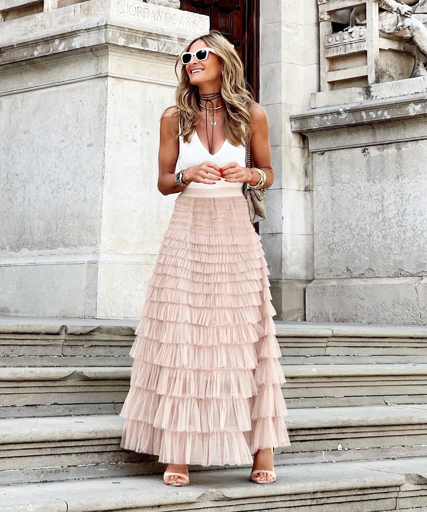 JOAN™ - Elegant Maxi Layered Cake Skirt
