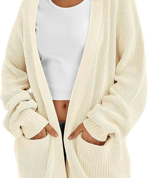 HANSEL™ - Lightweight Loose V-Neck Cardigan